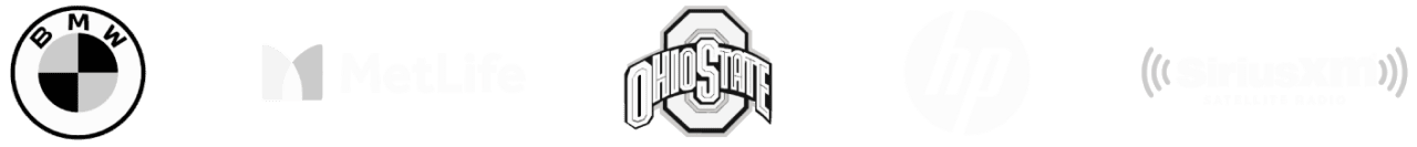 BMW, MetLife, Ohio State, HP and SiriusXM